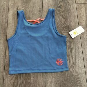 Nautica crop tank top NWT